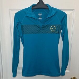 Nike Pro Combat Live Strong Quarter Zip